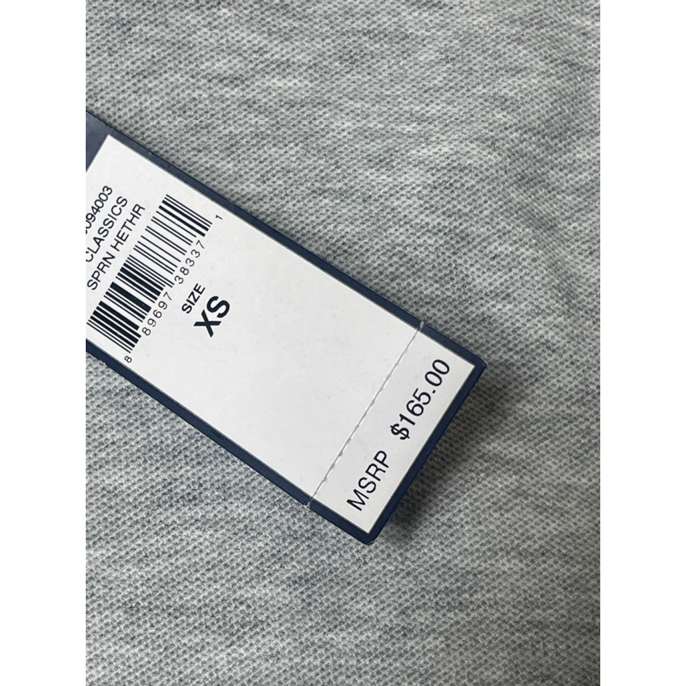 Men's Polo Ralph Lauren Gray Quarter-Zip Sweater XS nwt - Picture 5 of 10
